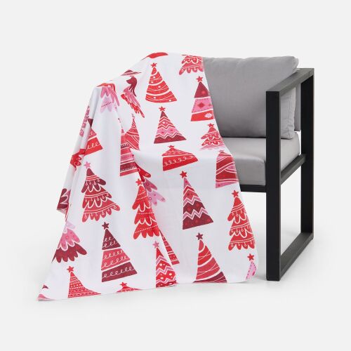 Флисовый плед Imaginario, красный 4