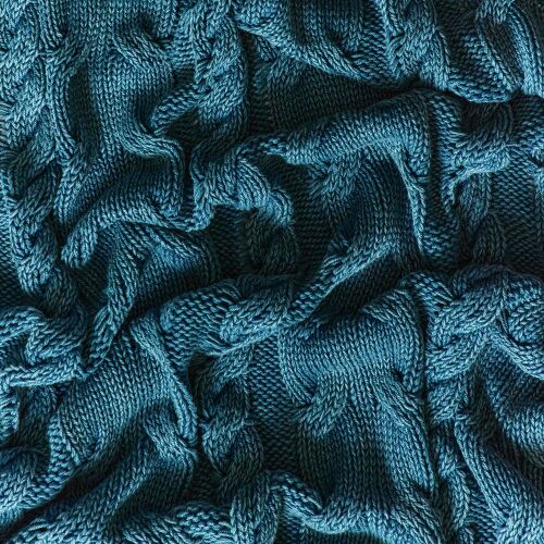 Плед Hygge, темно-зеленый 5