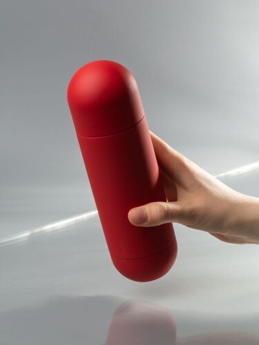 Термос Tubula Soft Touch, красный 4