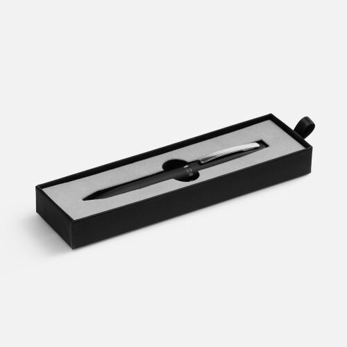 Ручка шариковая Bolt Soft Touch в футляре, черная 1 Ручка шариковая Bolt Soft Touch в футляре, черная 1