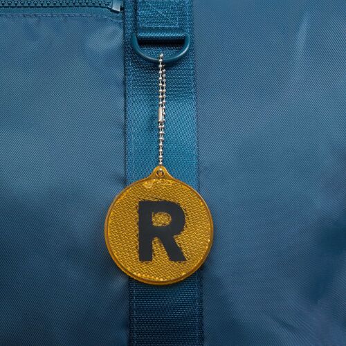 Пешеходный светоотражатель «Круг», оранжевый 5