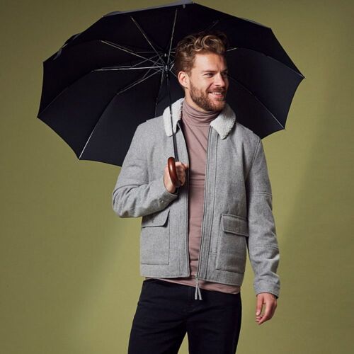 Зонт складной Magnum Auto, черный 6