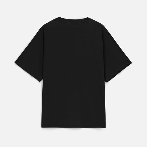 Футболка унисекс T2, черная, размер M/L 3