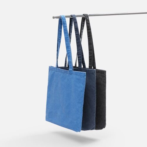 Сумка для покупок Berwi, темно-синяя 4