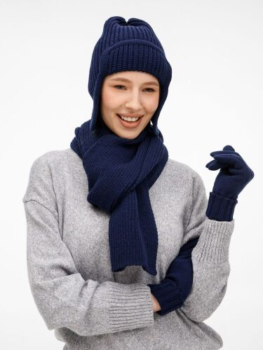 Перчатки Catch Match, темно-синие, размер S/M 3