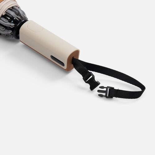 Зонт обратного сложения Easyroll, бежевый 5