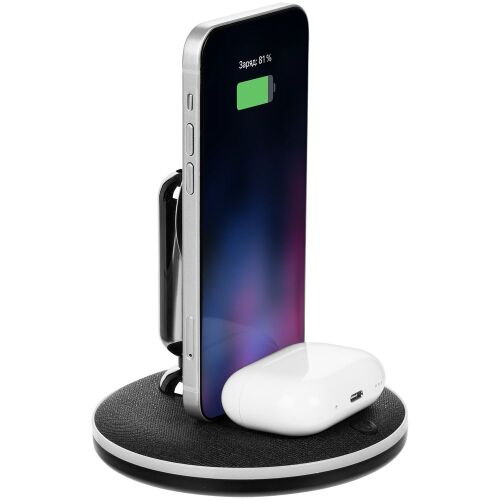 Универсальная зарядная станция Power Canvas, черная 3