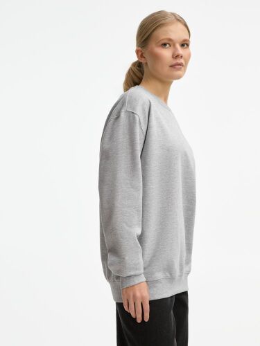 Свитшот унисекс Columbia, серый меланж, размер M 7