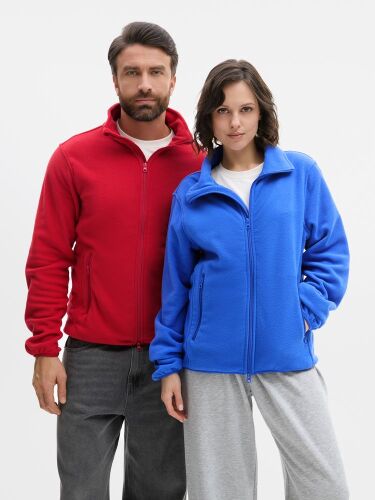 Куртка флисовая унисекс Ben Mac, красная, размер XXL 7