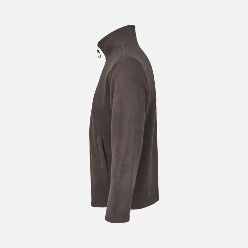 Куртка флисовая унисекс Nitro, коричневая, размер XXL 3