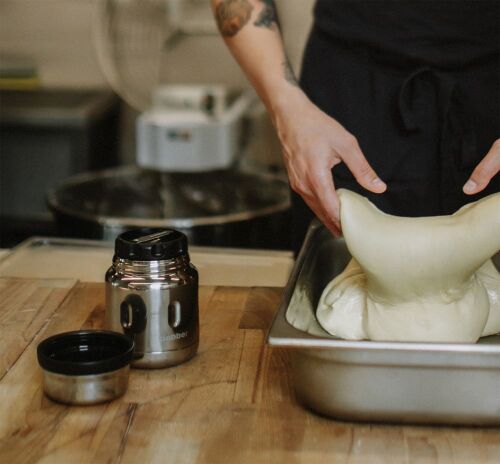 Термос для еды Jerrycan 470, вакуумный, стальной зеркальный 7