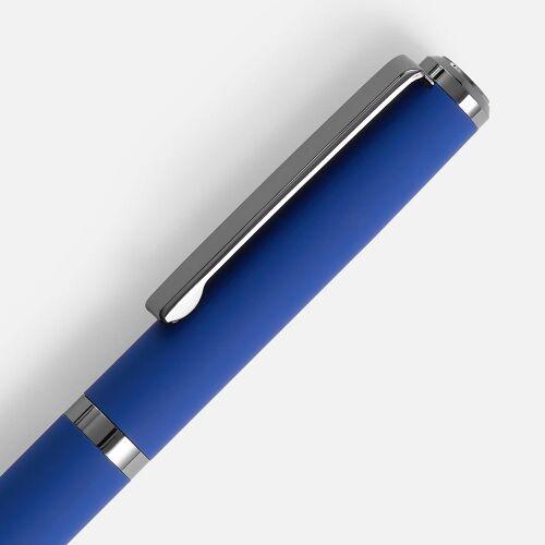 Ручка шариковая Inkish Gunmetal в футляре, синяя 3