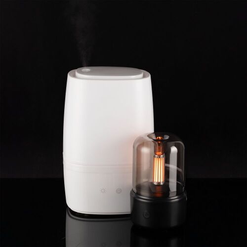Увлажнитель-ароматизатор с подсветкой mistFlicker, черный 5