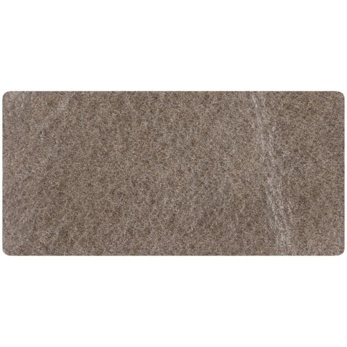 Лейбл кожаный Tuken, S, серый 1