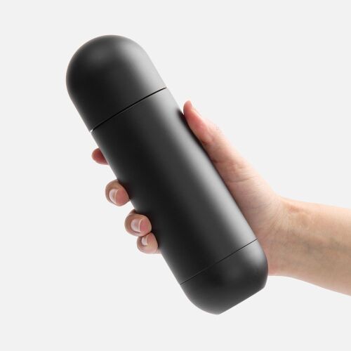 Термос Tubula Soft Touch, черный 3