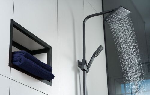 Полотенце Farbe, большое, синее 7