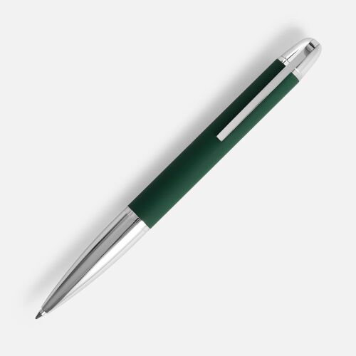 Ручка шариковая Arc Soft Touch, зеленая 2