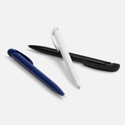 Ручка шариковая Clear Solid, черная 5