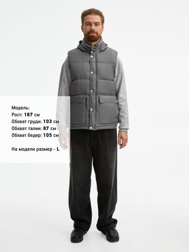 Жилет Ben Mac, серый, размер XXL 7