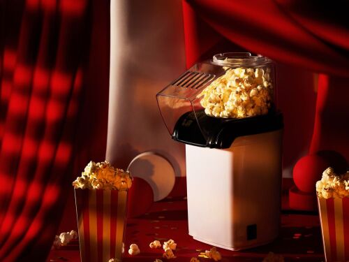 Машина для приготовления попкорна Crisp Twist, белая 1