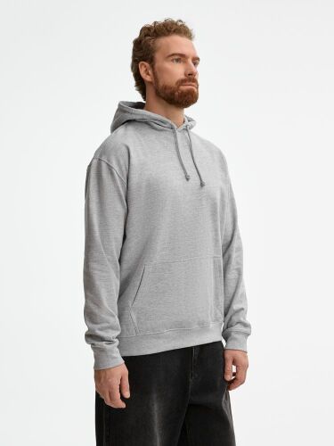 Худи унисекс Condor, серый меланж, размер XL 5