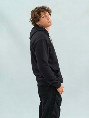 Худи унисекс Cameron, темно-синее с красным, размер S 7