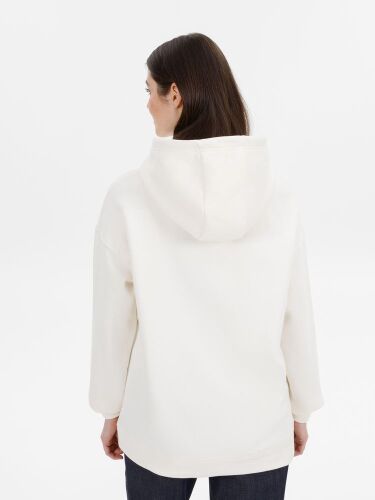 Худи оверсайз унисекс Snuggie, молочно-белое, размер XL/XXL 1 Худи оверсайз унисекс Snuggie, молочно-белое, размер XL/XXL 1