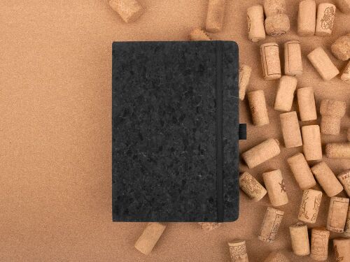 Блокнот Cork County, черный 7