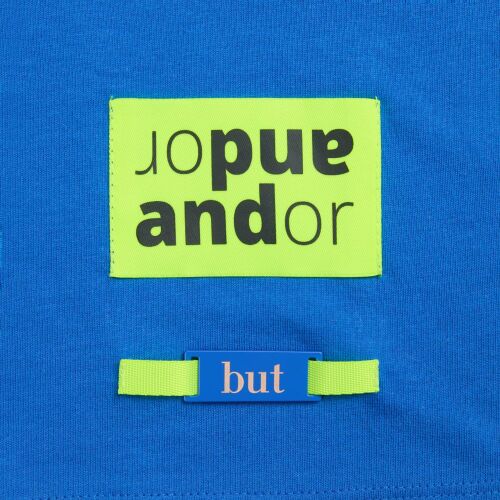 Шильдик металлический Kova, синий 5