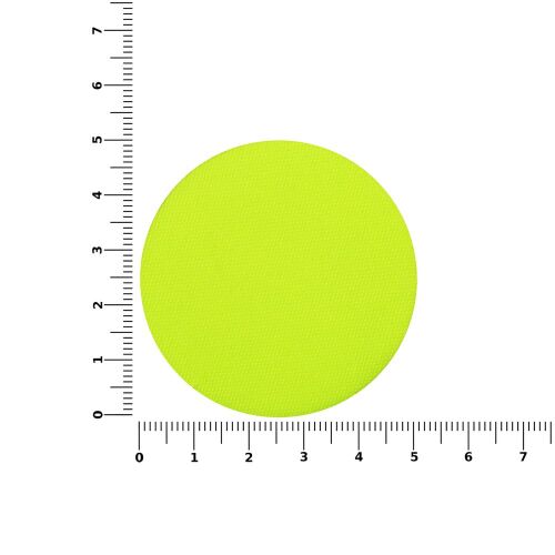 Наклейка тканевая Lunga Round, M, желтый неон 3 Наклейка тканевая Lunga Round, M, желтый неон 3