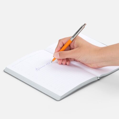 Ручка шариковая Senator Point Metal, ver.2, оранжевая 4