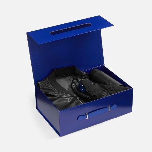 Коробка складная Holdfold, L, синяя 2