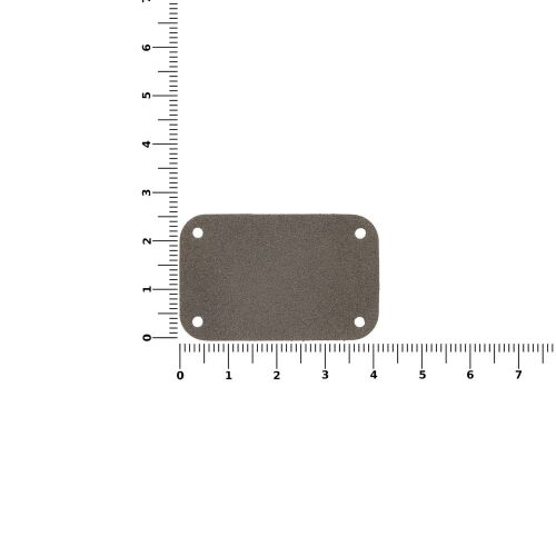 Лейбл Etha Nubuck, S, серый 2