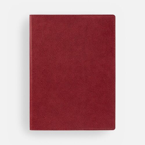 Ежедневник в суперобложке Brave Book, недатированный, красный 2