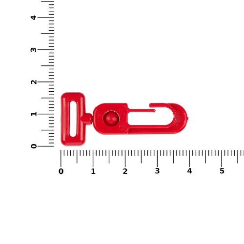 Застежка-карабин Сarabine, S, красный 2