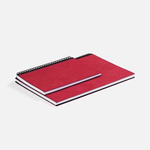 Ежедневник Notera Maxi, недатированный, красный 7