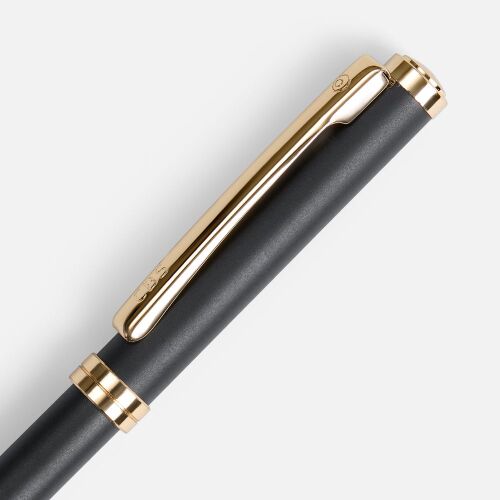 Ручка шариковая Delgado, матовая черная 3