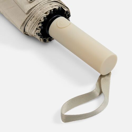 Зонт складной с УФ-защитой Ribstar, бежевый 6