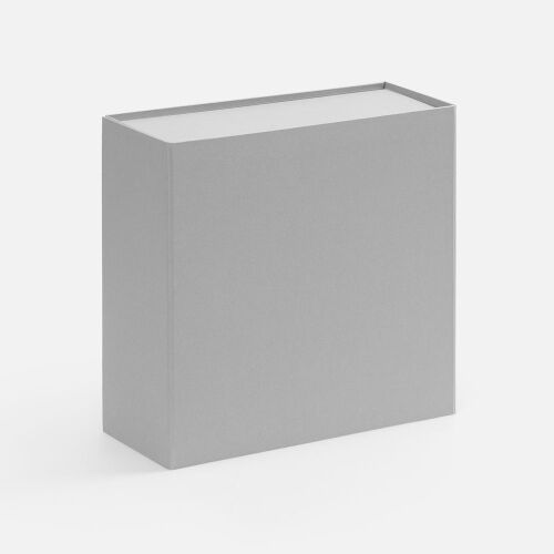 Коробка складная Quadra Fold, серая 2