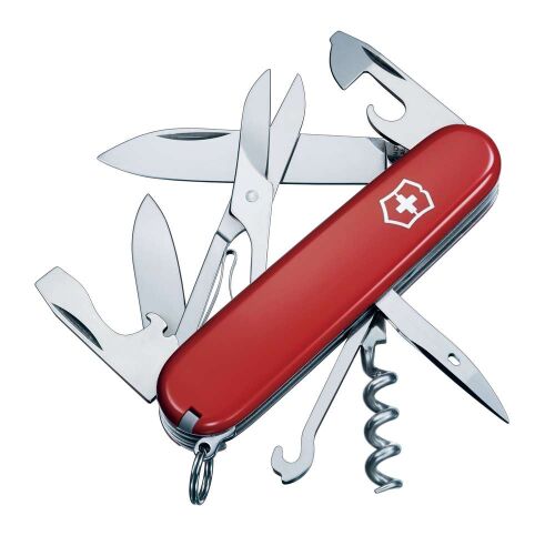 Офицерский нож Climber 91, красный 1