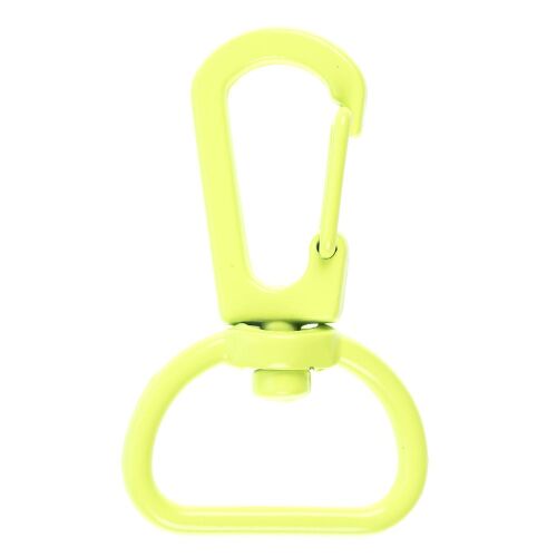 Застежка-карабин Snap Hook, M, желтый неон 1 Застежка-карабин Snap Hook, M, желтый неон 1
