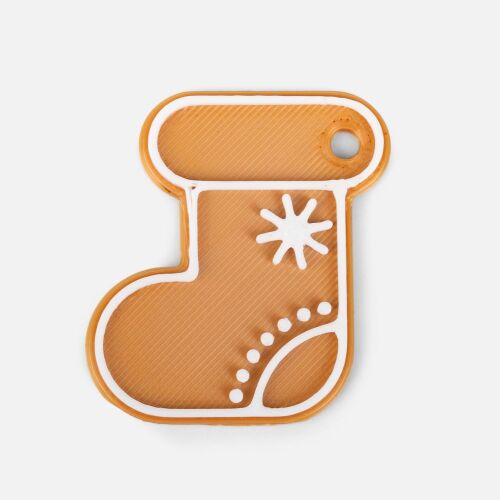 Мини-подвеска «Пряник», 3D-печать на заказ, носочек в harsika Мини-подвеска «Пряник», 3D-печать на заказ, носочек