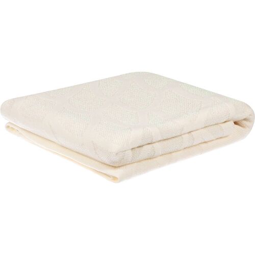 Плед Serpentica, молочный с люрексом 5