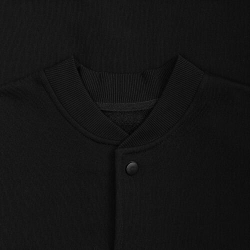 Бомбер унисекс Nuppu, черный, размер S 4