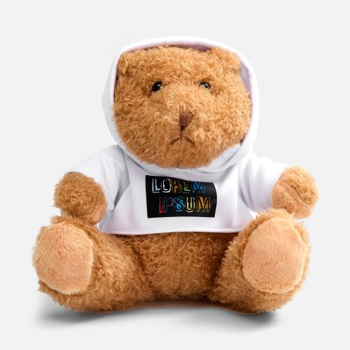 Мягкая игрушка «Мишка Cuddleton» в белом худи 7