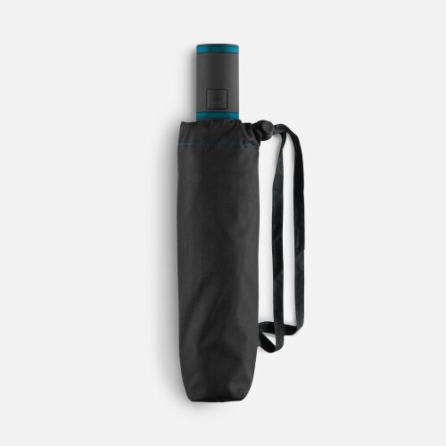 Зонт складной AOC Mini с цветными спицами, бирюзовый 5 Зонт складной AOC Mini с цветными спицами, бирюзовый 5