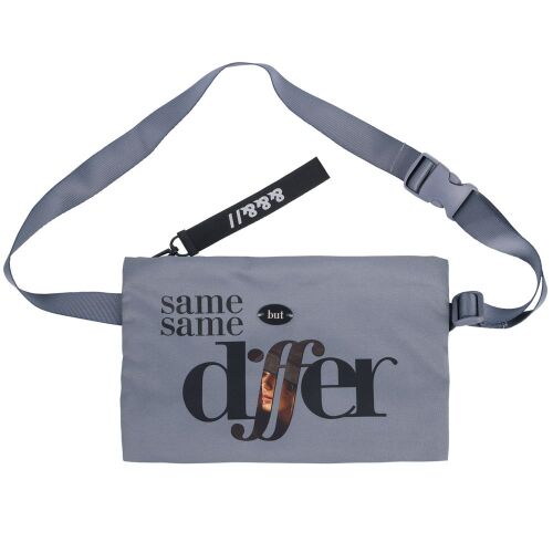 Поясная сумка W2, серая 3