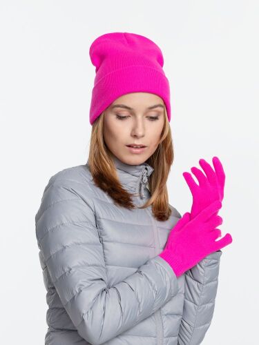 Перчатки Urban Flow, розовый неон, размер L/XL 4 Перчатки Urban Flow, розовый неон, размер L/XL 4