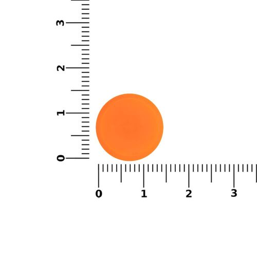 Двойной фиксатор для шнура Brogy, оранжевый неон 2