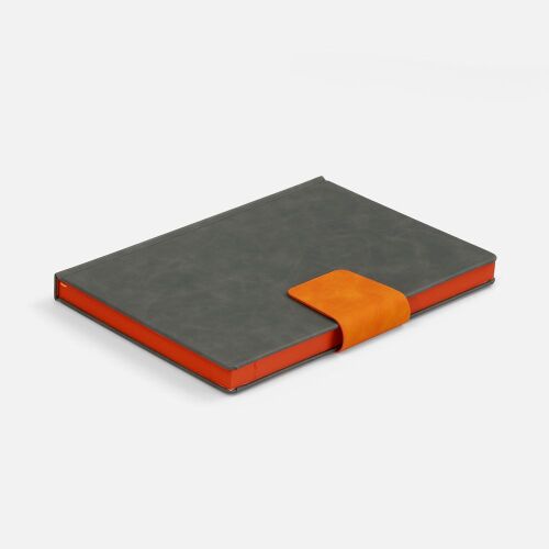 Ежедневник Grande Strap на заказ, датированный, серый 1 Ежедневник Grande Strap на заказ, датированный, серый 1